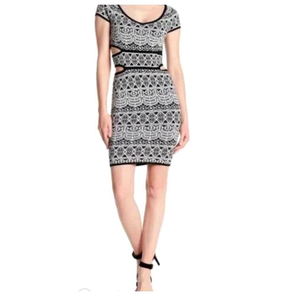 Ali & Jay Knit Sweater Dress With Cut Outs Womens Size Medium